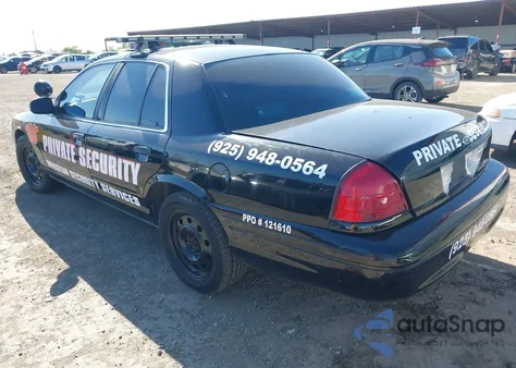 2008 Ford Crown Victoria Police/Police Interceptor z USA, uszkodzony, nr VIN 2FAHP71V38X123473